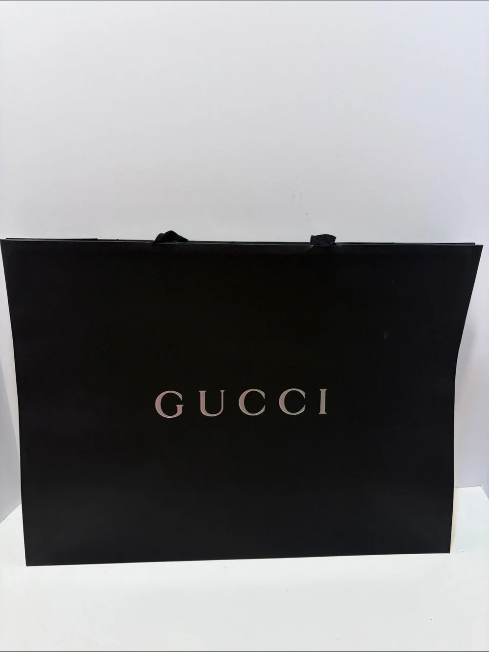 4 large assorted gift bags Gucci Louie Vuitton, Fendi & Chanel